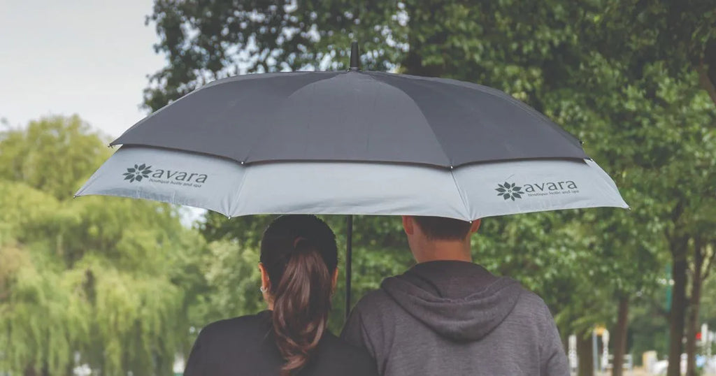 Big Impact with Custom Golf Umbrellas