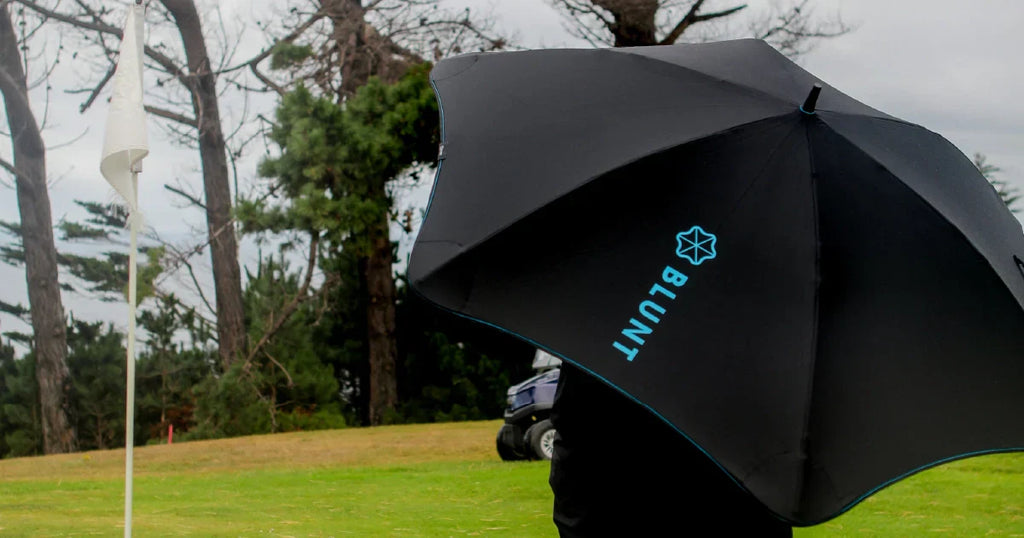 Custom Umbrellas for Corporate Golf Events