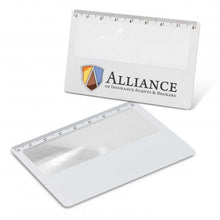 Load image into Gallery viewer, Custom Printed Card Magnifier with Logo
