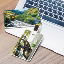 Load image into Gallery viewer, Custom Printed Credit Credit Card Flash Drive 16GB with Logo