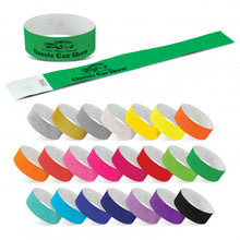 Load image into Gallery viewer, Custom Printed Tyvek Event Wrist Band with Logo