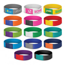 Load image into Gallery viewer, Custom Printed Dazzler Wrist Band with Logo