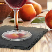 Load image into Gallery viewer, Custom Printed Slate Coaster - Single with Logo