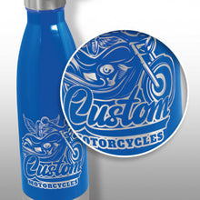 Load image into Gallery viewer, Custom Printed Mirage Vacuum Bottle - Push Button with Logo