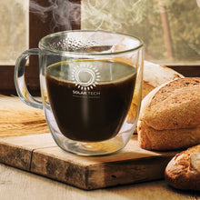 Load image into Gallery viewer, Custom Printed Riviera Double Wall Glass Cup with Logo