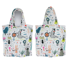 Load image into Gallery viewer, Kids Hooded Towel