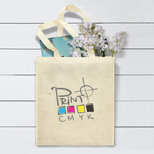 Load image into Gallery viewer, Custom Printed Avanti Natural Look Tote Bags with Logo
