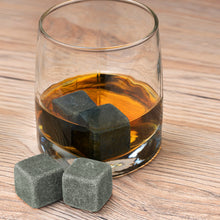 Load image into Gallery viewer, Custom Printed Whiskey Stone Set with Logo