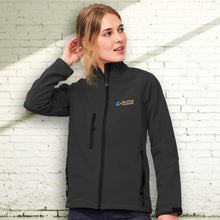 Load image into Gallery viewer, Custom Printed SOLS Roxy Womens Softshell Jacket with Logo