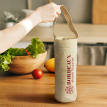 Load image into Gallery viewer, Custom Printed Cotton Wine Tote Bags with Logo