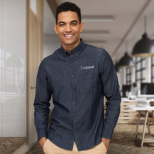 Load image into Gallery viewer, Custom Printed SOLS Barry Mens Denim Shirt with Logo