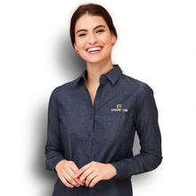 Load image into Gallery viewer, SOLS Barry Womens Denim Shirt