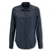 Load image into Gallery viewer, SOLS Barry Womens Denim Shirt