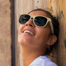 Load image into Gallery viewer, Custom Printed Malibu Basic Sunglasses - Natura with Logo