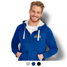 Load image into Gallery viewer, SOLS Sherpa Unisex Zipped Sweatshirt