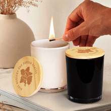Load image into Gallery viewer, Custom Printed Tranquil Scented Candle with Logo