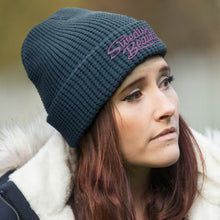 Load image into Gallery viewer, Custom Printed Galway Waffle Beanie with Logo
