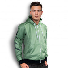 Load image into Gallery viewer, Custom Mens Sports Zipped Hoodie