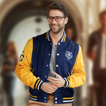 Load image into Gallery viewer, Custom Printed Varsity Jacket with Logo