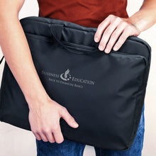 Load image into Gallery viewer, Custom Printed Aquinas Sling Laptop Bags with Logo
