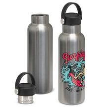 Load image into Gallery viewer, Custom printed promotional Nomad Vacuum Bottle Stainless - Carry Lid