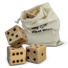Load image into Gallery viewer, Wooden Yard Dice Game