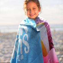 Load image into Gallery viewer, Custom Printed Dune Beach Towel - Full Colour with Logo