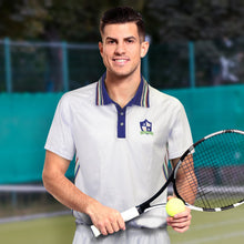 Load image into Gallery viewer, Custom Printed Mens Tennis Top with Logo
