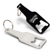Load image into Gallery viewer, Beverage Bottle Opener Key Ring