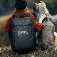 Load image into Gallery viewer, Custom Printed Urban Camo Backpack with Logo