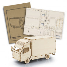 Load image into Gallery viewer, Custom Printed BRANDCRAFT Small Truck Wooden Model with Logo