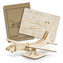 Load image into Gallery viewer, Custom Printed BRANDCRAFT Jet Plane Wooden Model with Logo