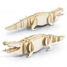 Load image into Gallery viewer, BRANDCRAFT Crocodile Wooden Model
