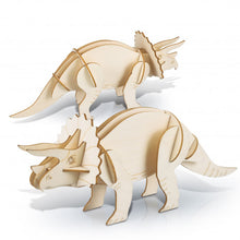 Load image into Gallery viewer, BRANDCRAFT Triceratops Wooden Model
