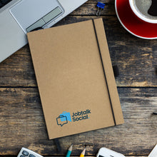 Load image into Gallery viewer, Custom Printed Sugarcane Paper Hard Cover Notebook with Logo