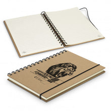 Load image into Gallery viewer, Sugarcane Paper Spiral Notebook