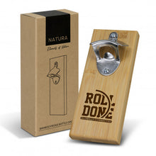Load image into Gallery viewer, NATURA Bamboo Fridge Bottle Opener
