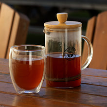 Load image into Gallery viewer, Custom Printed NATURA Azzurra Coffee Plunger with Logo