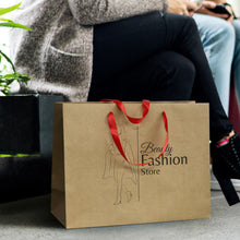 Load image into Gallery viewer, Custom Printed Extra Large Ribbon Handle Paper Bag with Logo