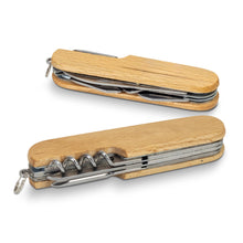 Load image into Gallery viewer, Custom Printed Wooden Pocket Knife with Logo