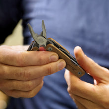Load image into Gallery viewer, Custom Printed Wooden Multi Tool with Logo