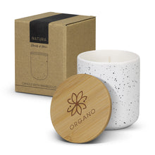 Load image into Gallery viewer, NATURA Candle with Bamboo Lid