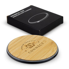 Load image into Gallery viewer, Bamboo 15W Wireless Fast Charger