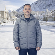Load image into Gallery viewer, Custom printed TRENDSWEAR Newport Mens Puffer Jacket with Your Logo