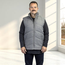 Load image into Gallery viewer, Custom printed TRENDSWEAR Newport Mens Puffer Vest with Your Logo