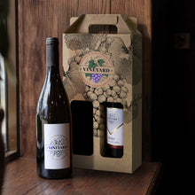 Load image into Gallery viewer, Custom Printed Wine Carry Pack - Double with Logo