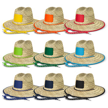 Load image into Gallery viewer, Tiki Straw Hat