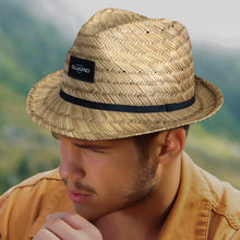 Load image into Gallery viewer, Custom Printed Antonio Fedora Hat with Logo