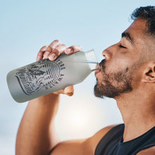 Load image into Gallery viewer, Custom Printed NATURA Ida Glass Bottle with Logo