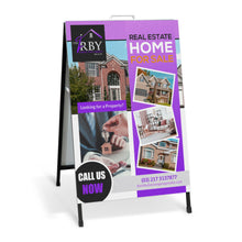 Load image into Gallery viewer, Custom printed promotional 900x1200 Metal A-Frame